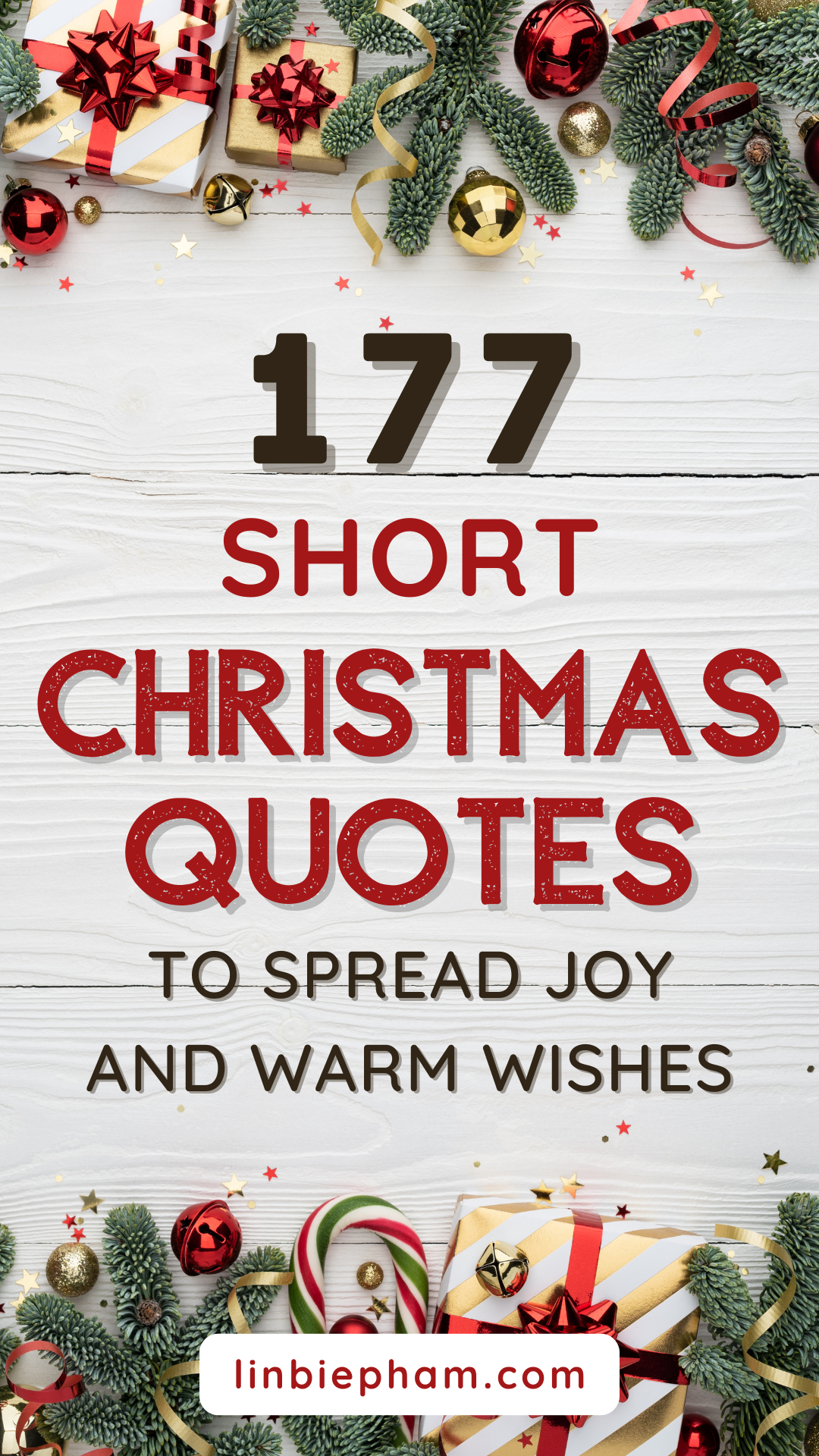 177 Unforgettable Short Christmas Quotes to Spread Joy and Warm Wishes