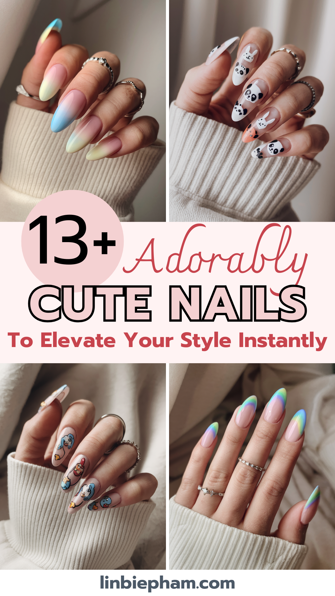 13+ Adorably Cute Nails to Elevate Your Style Instantly