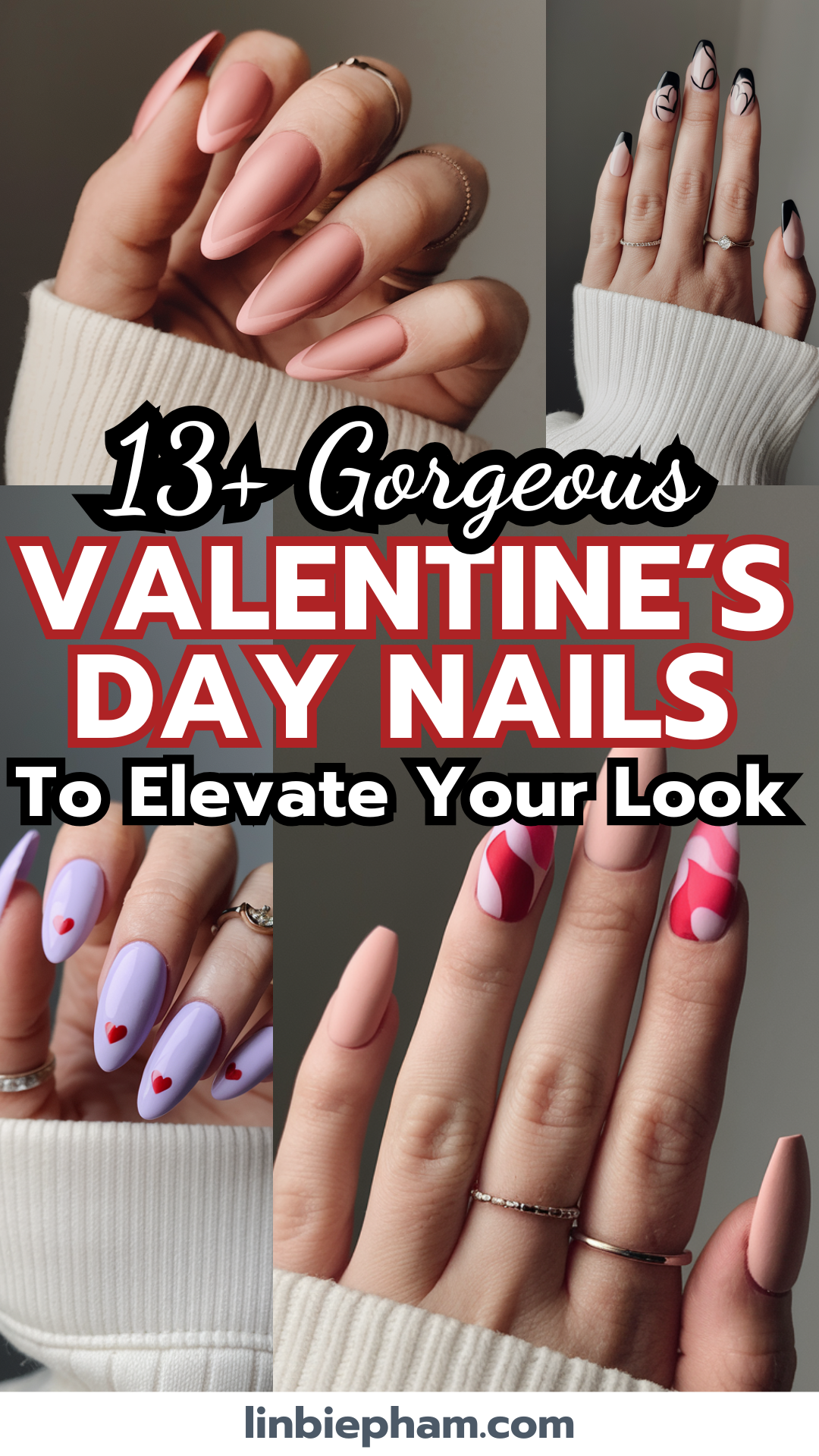 13+ Gorgeous Valentine’s Day Nails to Elevate Your Look