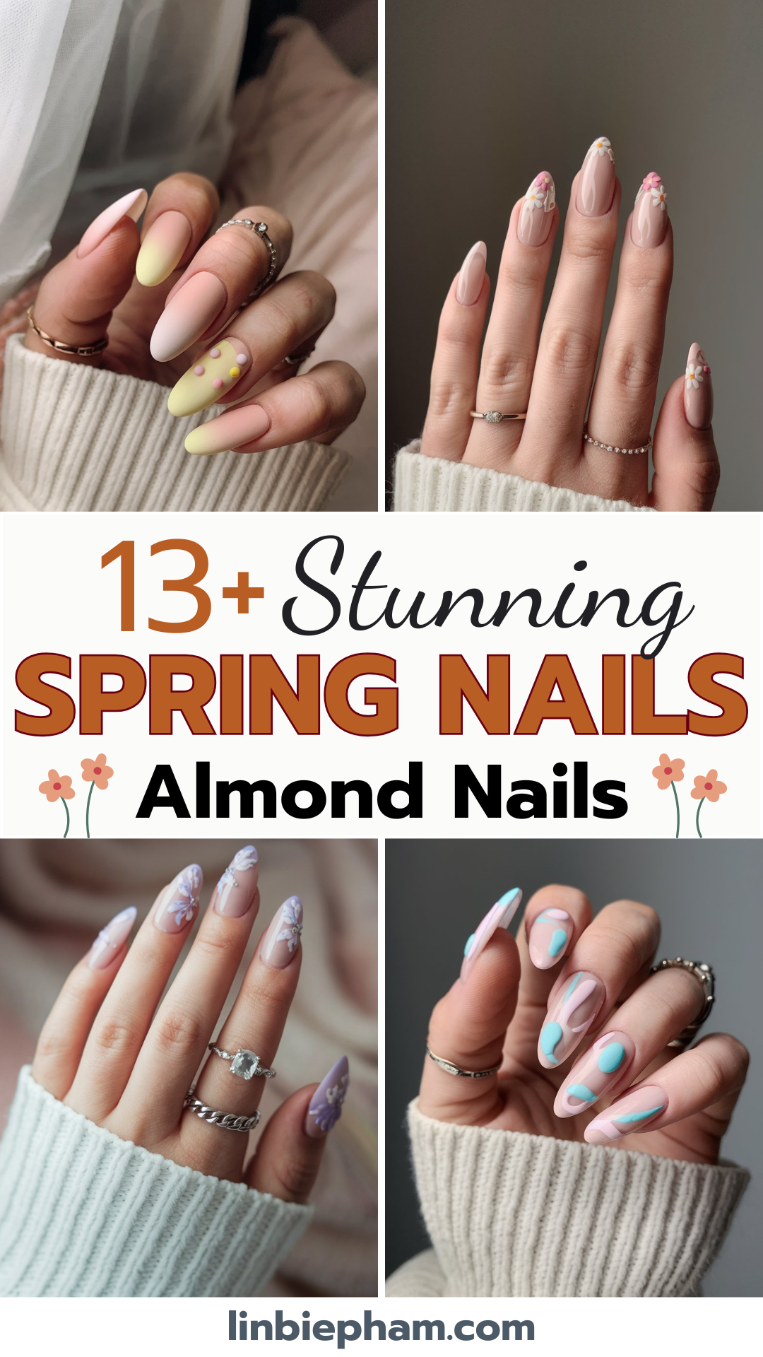 13+ Stunning Spring Almond Nails for a Fresh Seasonal Look