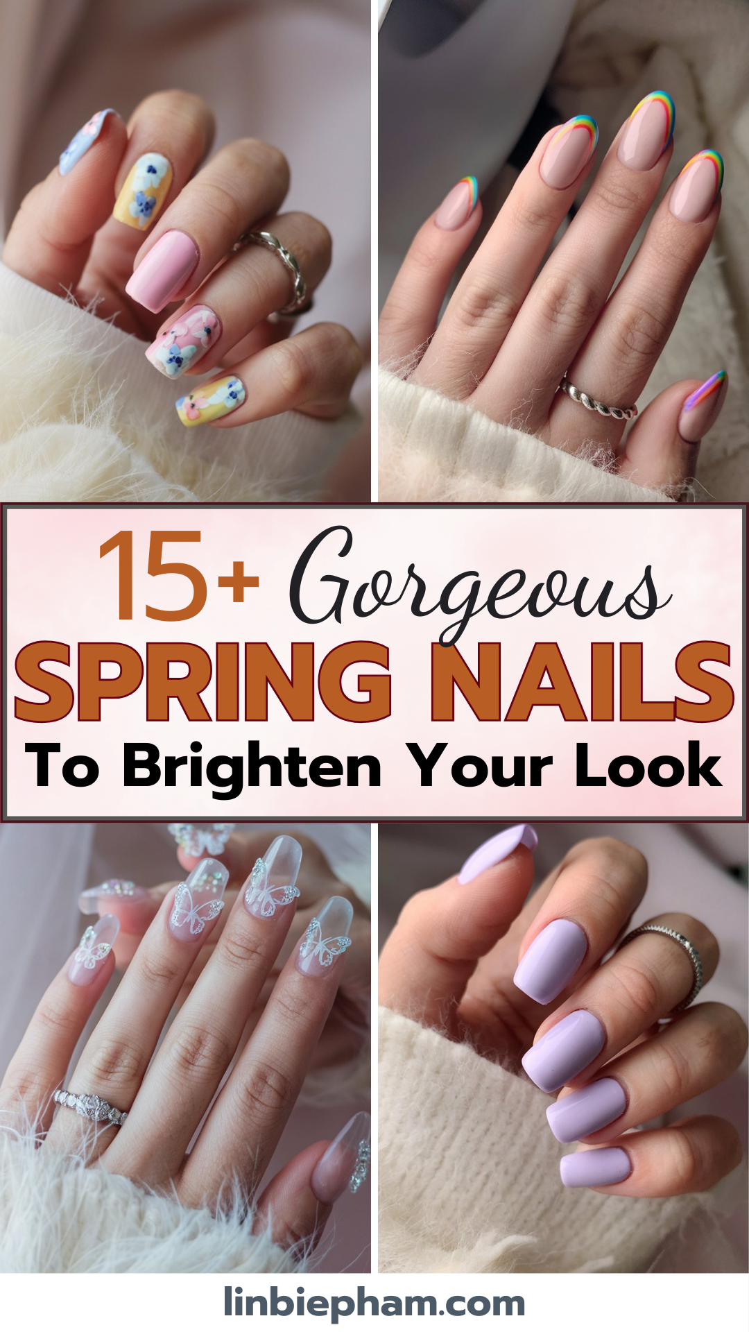 15+ Gorgeous Spring Nails to Brighten Your Look This Season