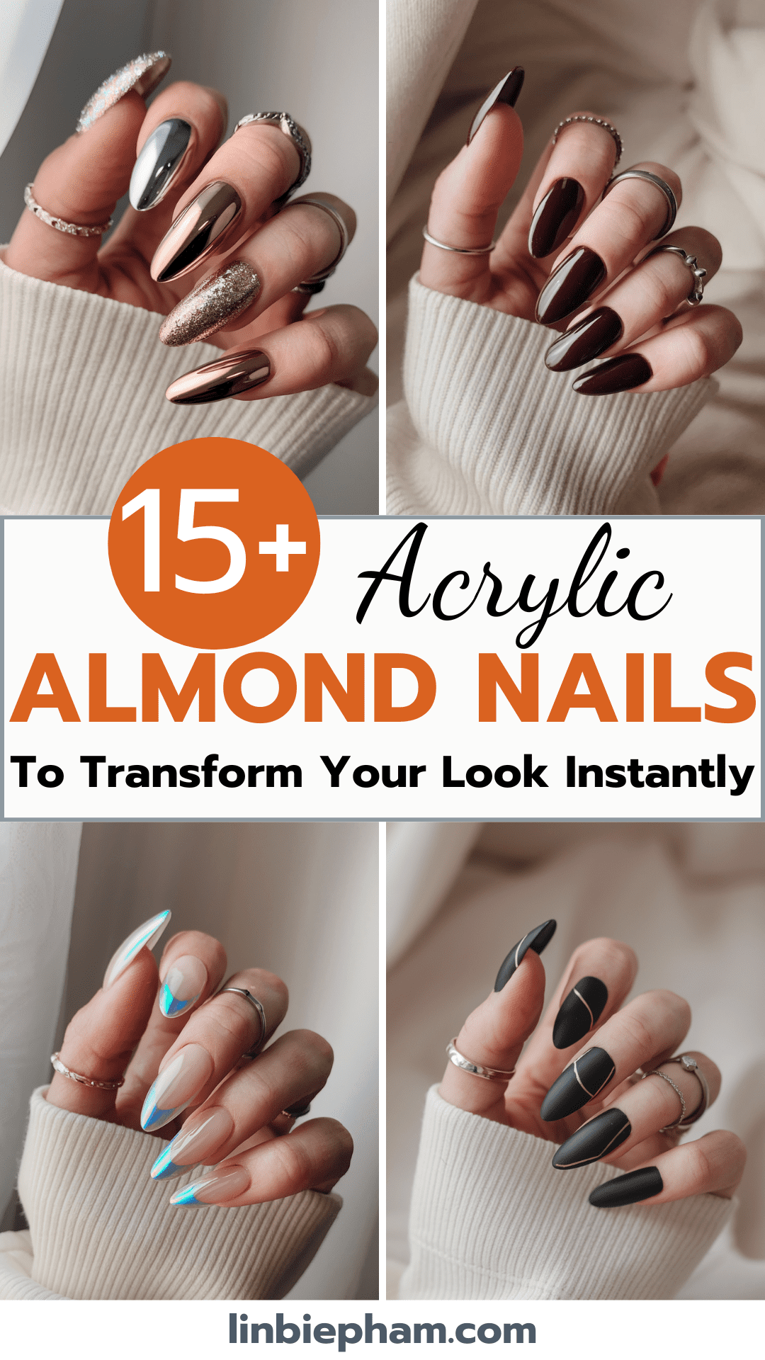 15+ Stunning Acrylic Almond Nails to Transform Your Look Instantly