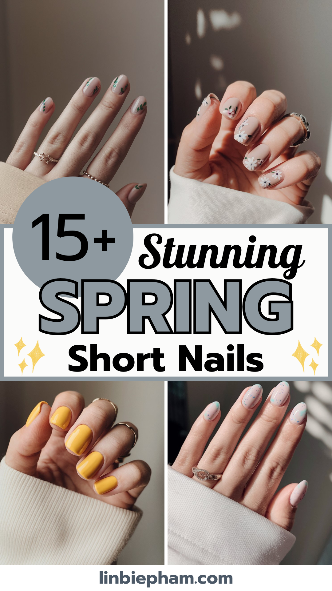 15+ Stunning Short Spring Nails for a Fresh and Stylish Look