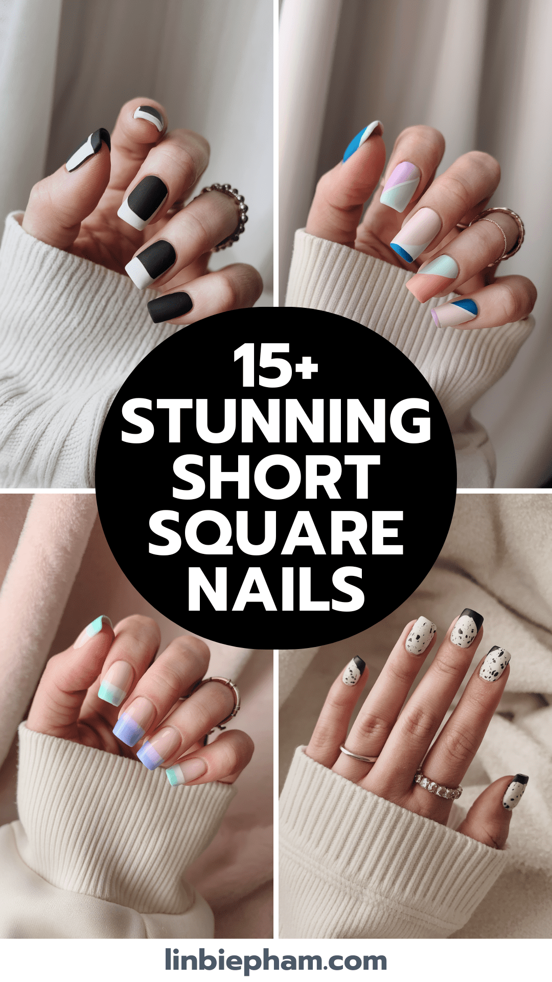 15+ Stunning Short Square Nails to Elevate Your Style Instantly