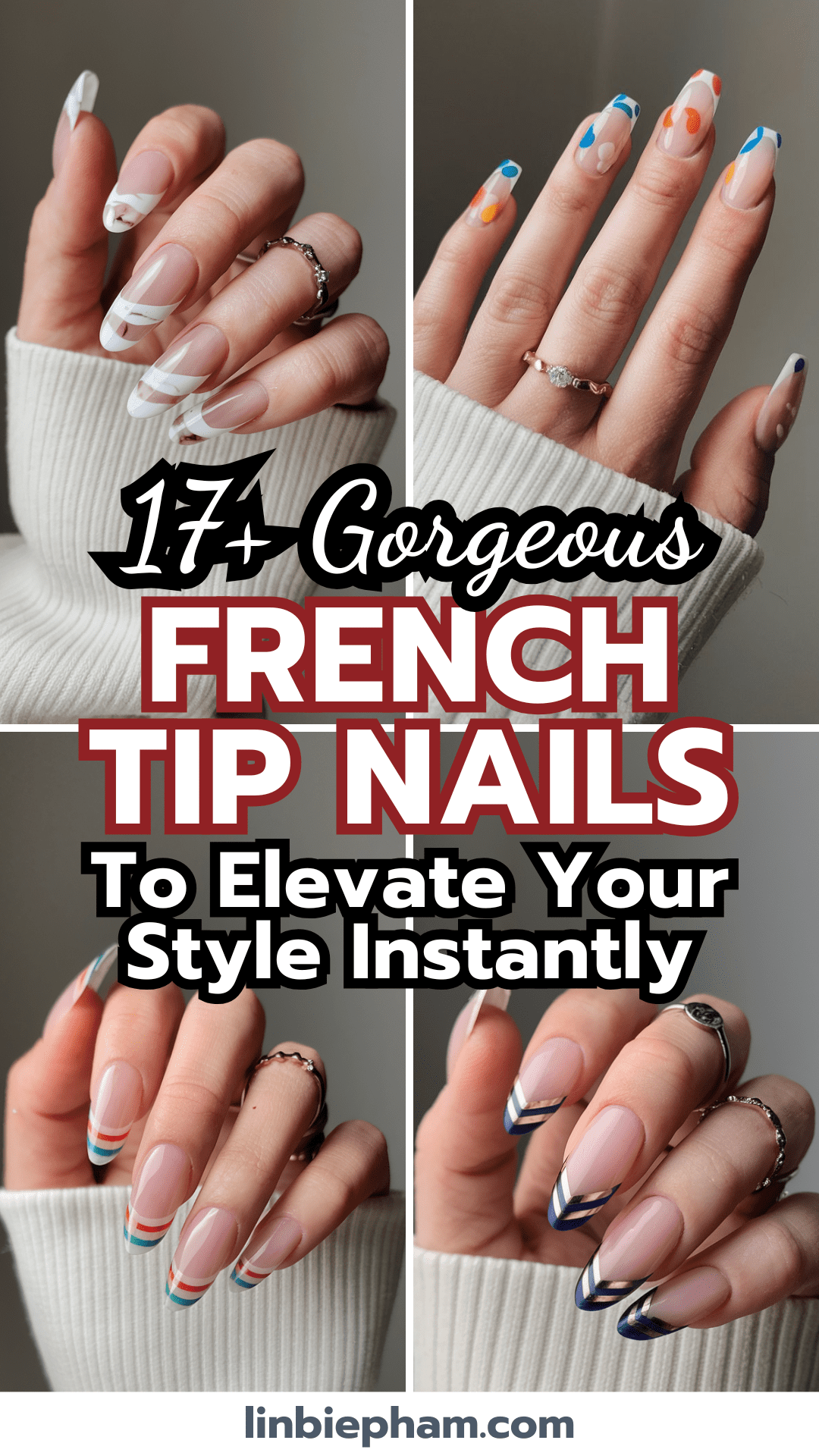 17+ Gorgeous French Tip Nails to Elevate Your Style Instantly