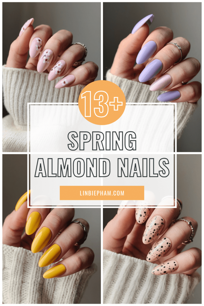 13+ Stunning Spring Almond Nails for a Fresh Seasonal Look
