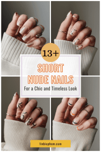 13+ Elegant Short Nude Nails for a Chic and Timeless Look