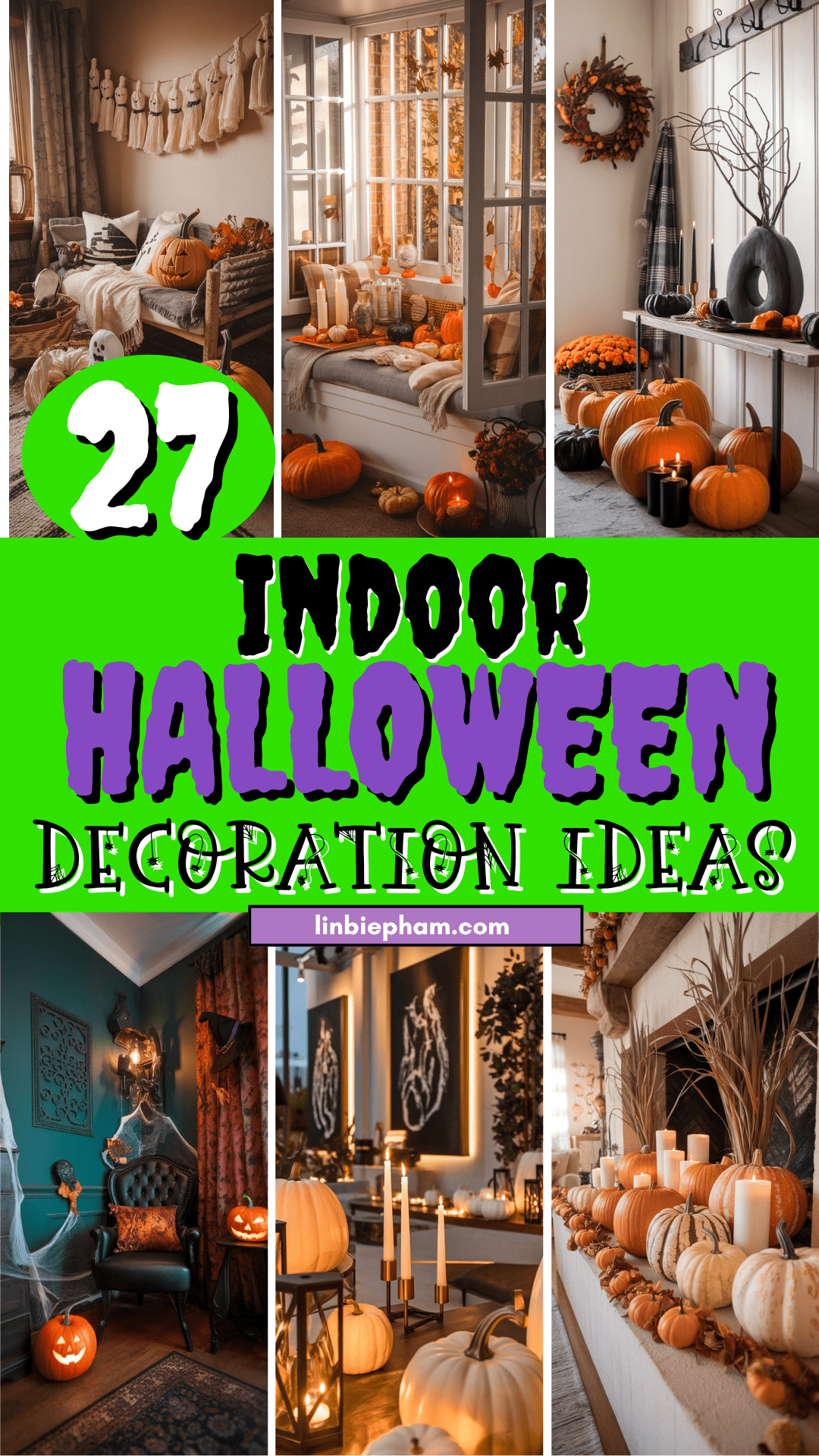 🎃 27 Indoor Halloween Decoration Ideas to Transform Your Whole Home