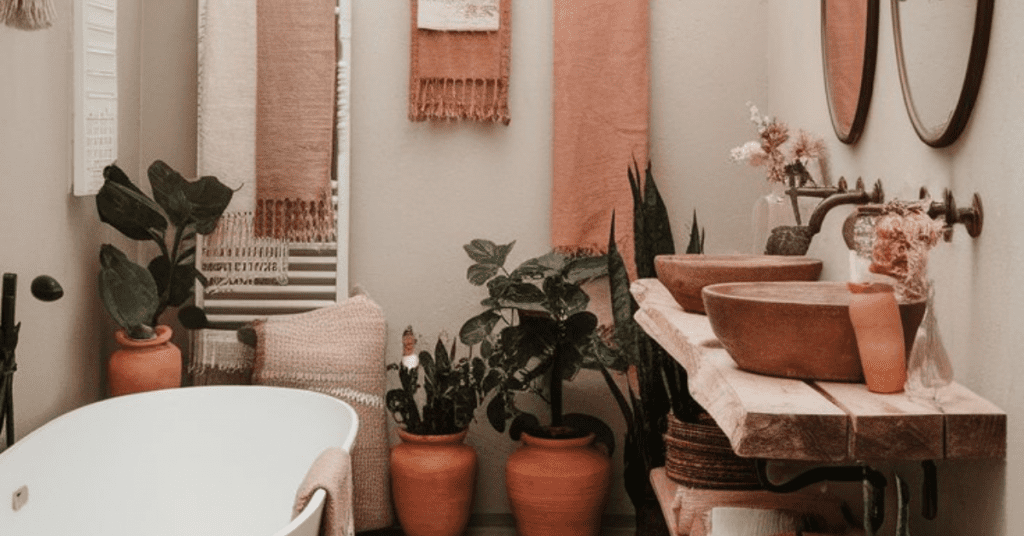 17 Earthy Boho Bathroom Ideas That Feel Like a Retreat