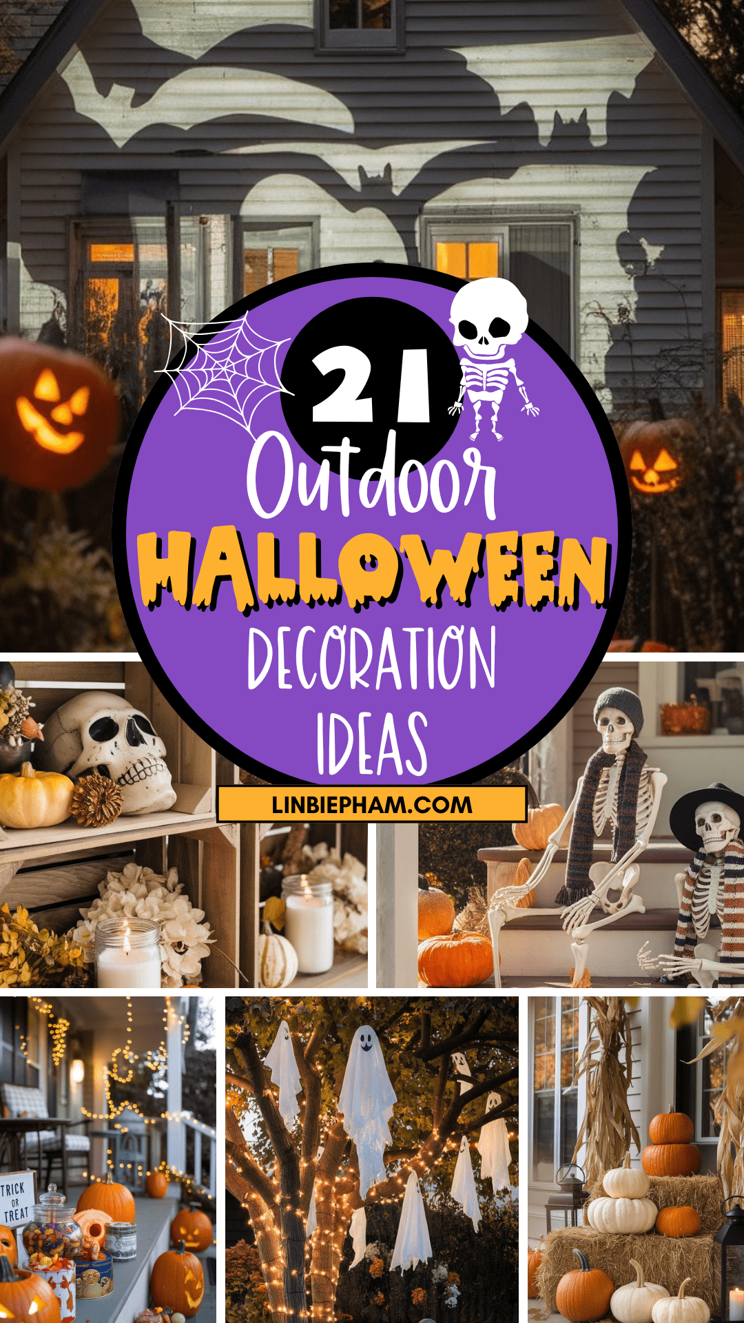 21 Spooky-Chic Outdoor Halloween Decoration Ideas