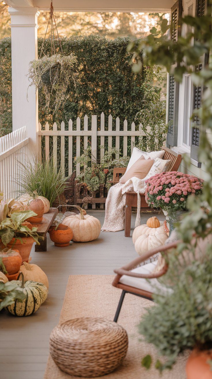 17 Cozy Fall Front Porch Decor Ideas