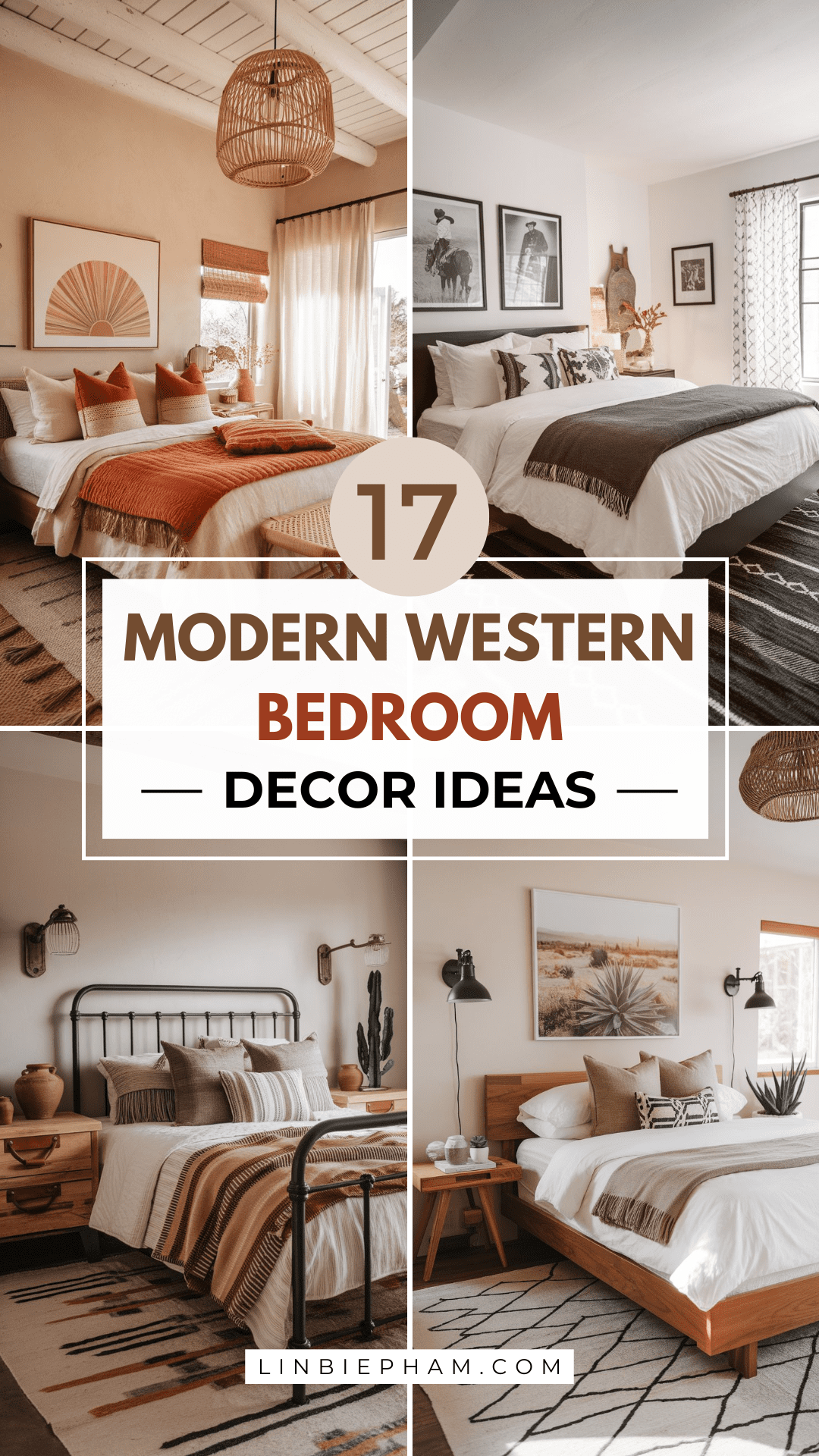 17 Modern Western Bedroom Decor Ideas