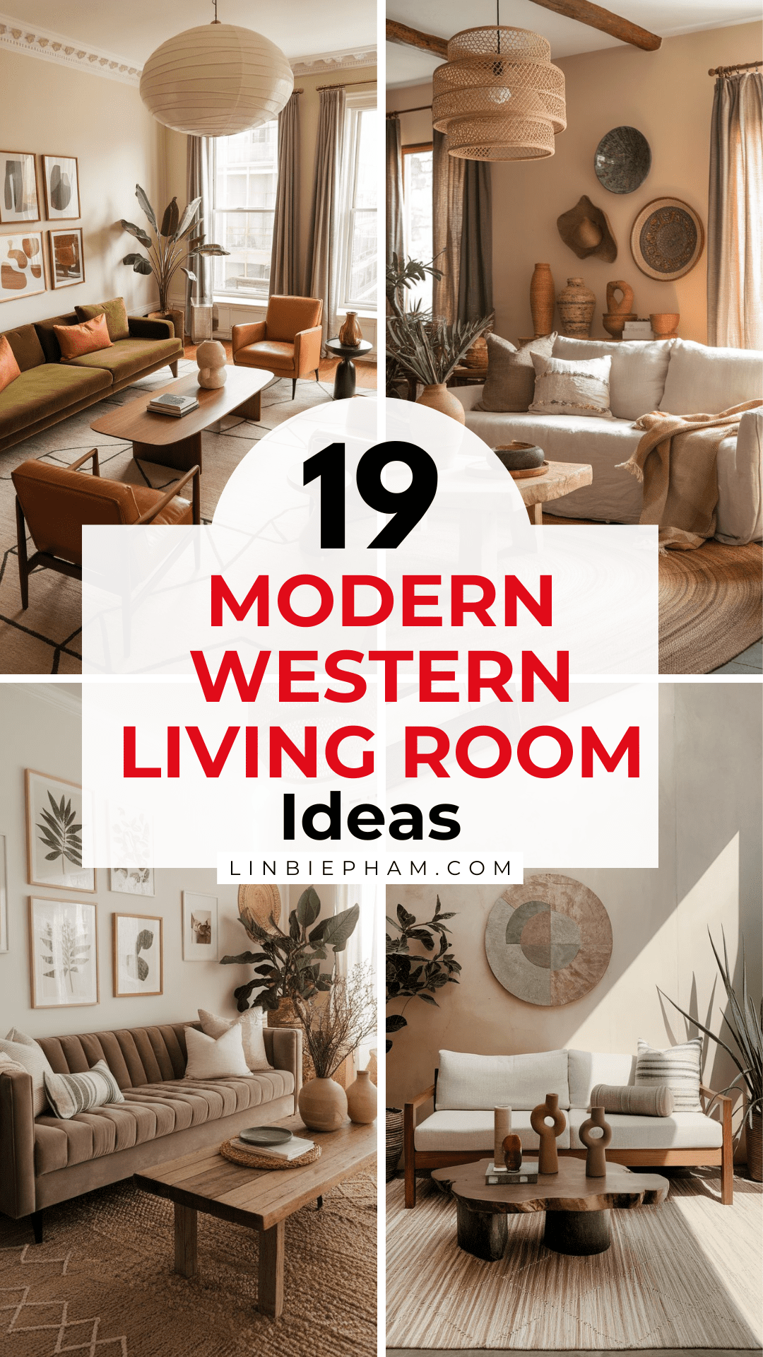 19 Modern Western Living Room Ideas