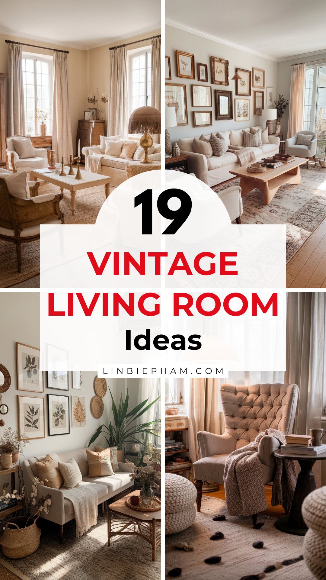 19 Charming Vintage Living Room Ideas to Inspire You