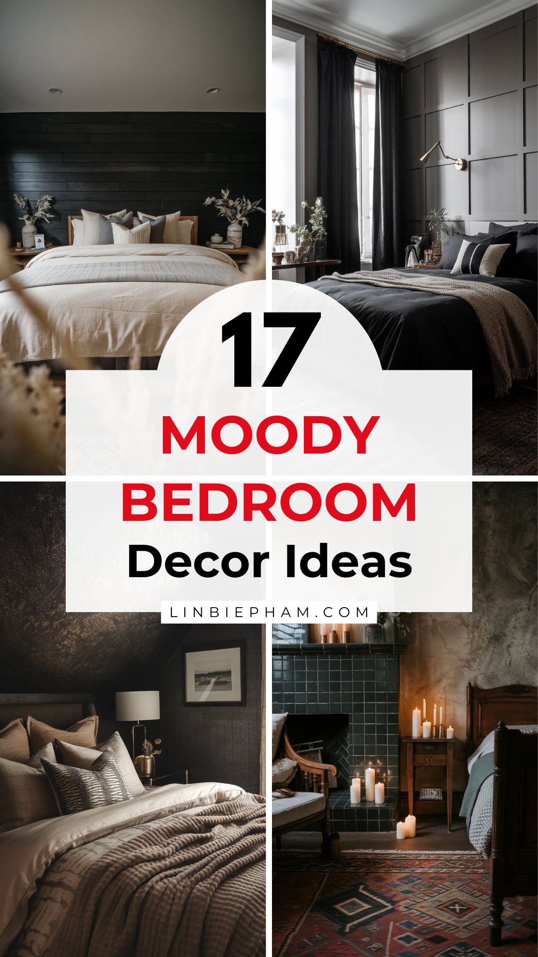 17 Moody Bedroom Decor Ideas That Feel Dreamy & Dramatic