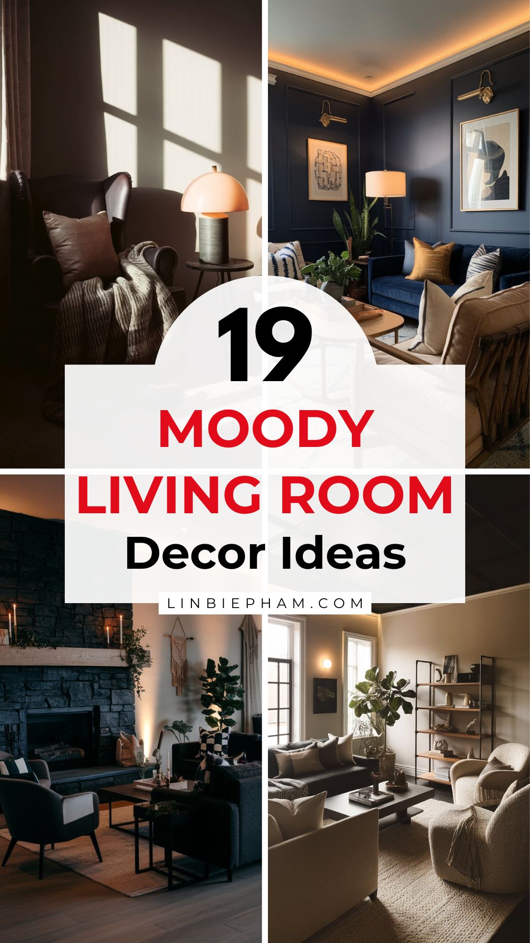 19 Moody Living Room Decor Ideas for a Bold, Cozy Vibe