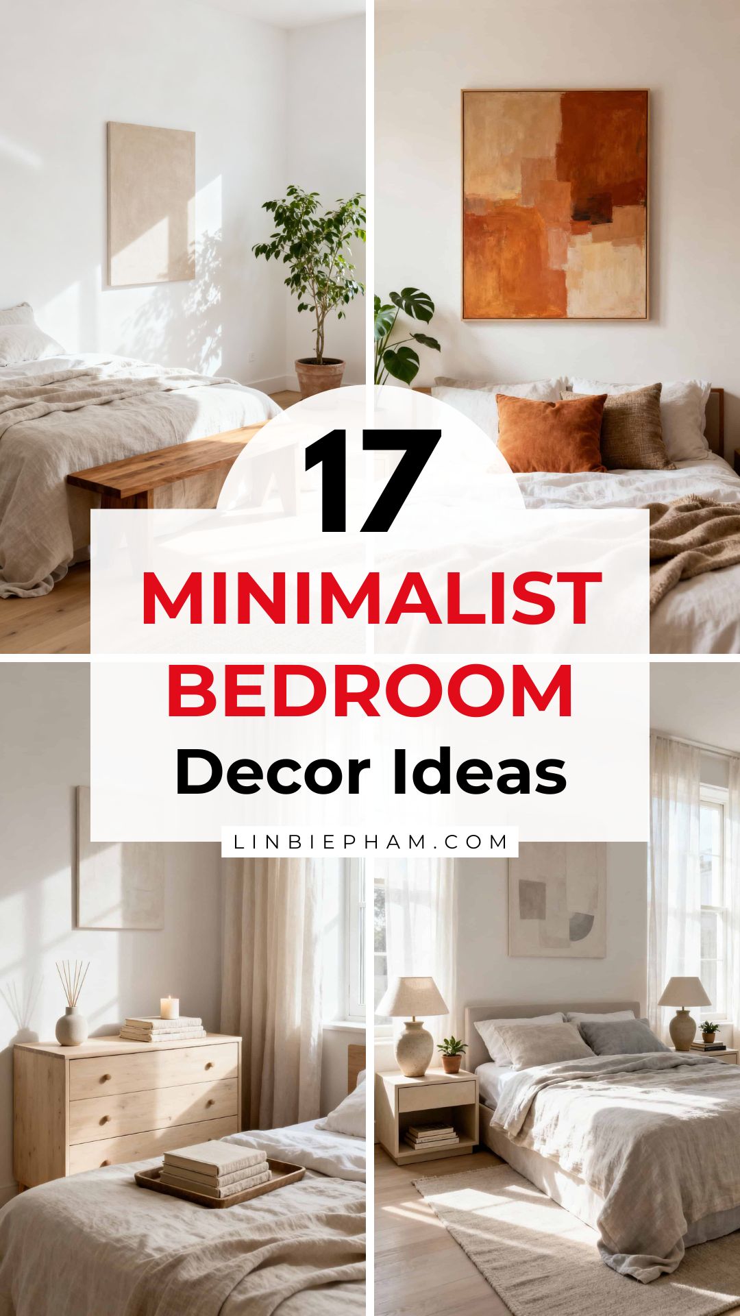 17 Minimalist Bedroom Decor Ideas for a Calm Space