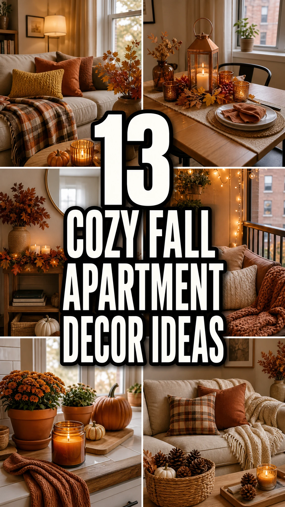 13 Cozy Fall Apartment Decor Ideas for a Warmer Home 🍂