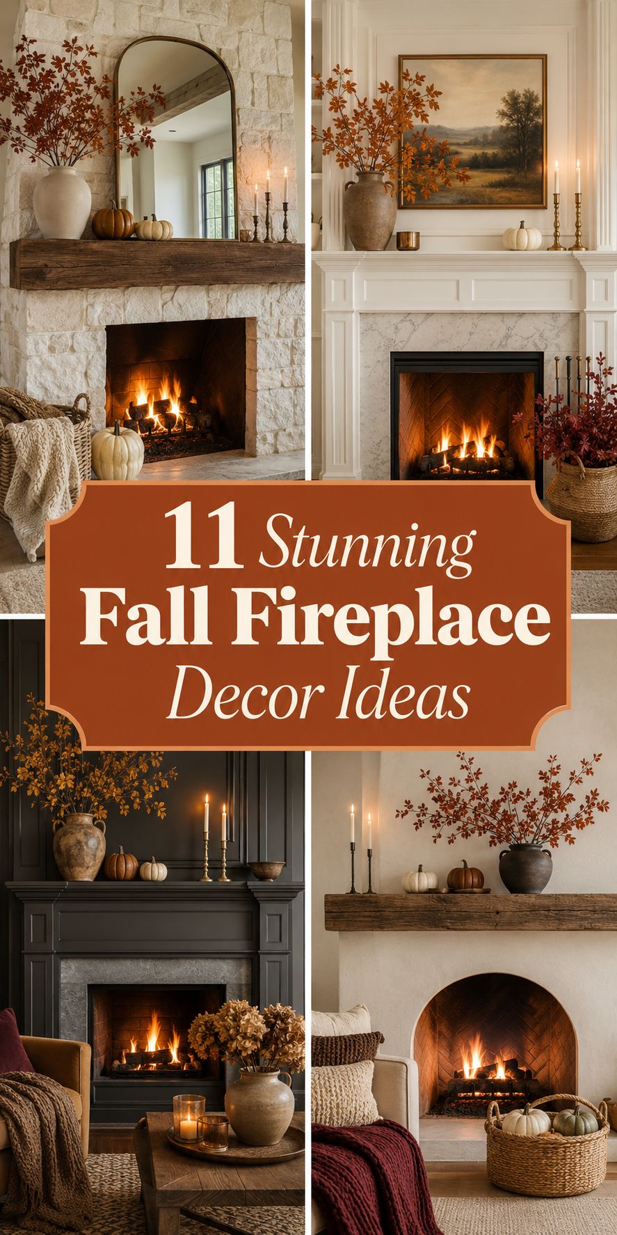 11 Stunning Fall Fireplace Decor Ideas for a Cozy Home