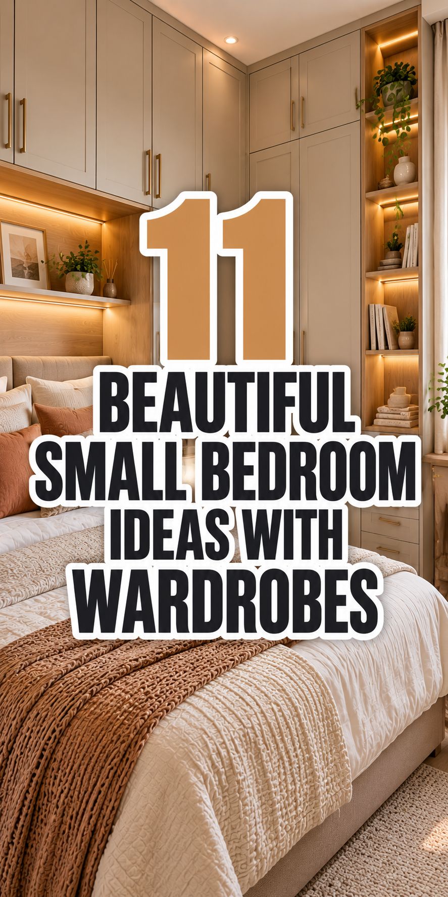 11 Beautiful Small Bedroom Ideas with Wardrobes