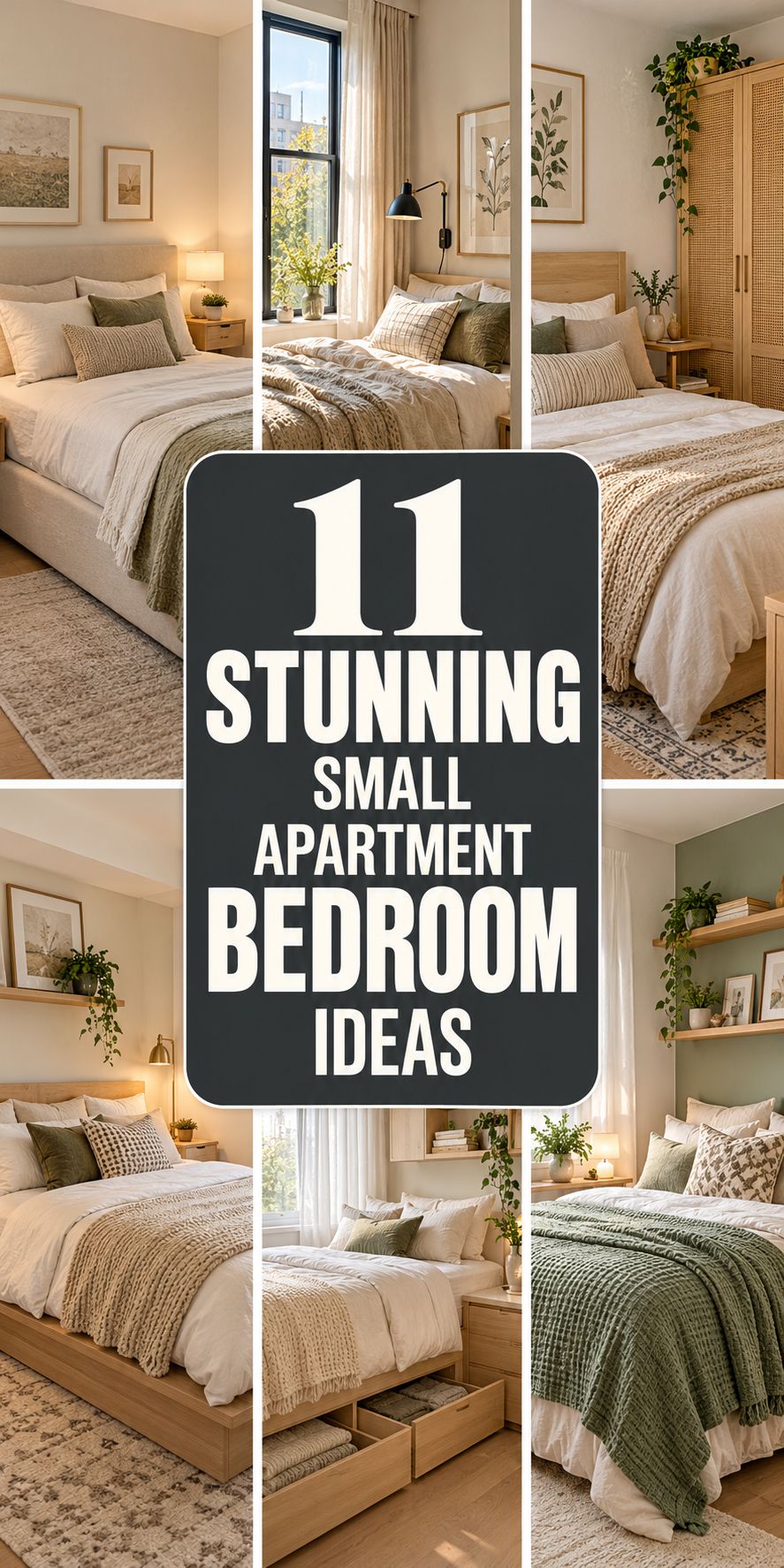 11 Stunning Small Apartment Bedroom Ideas