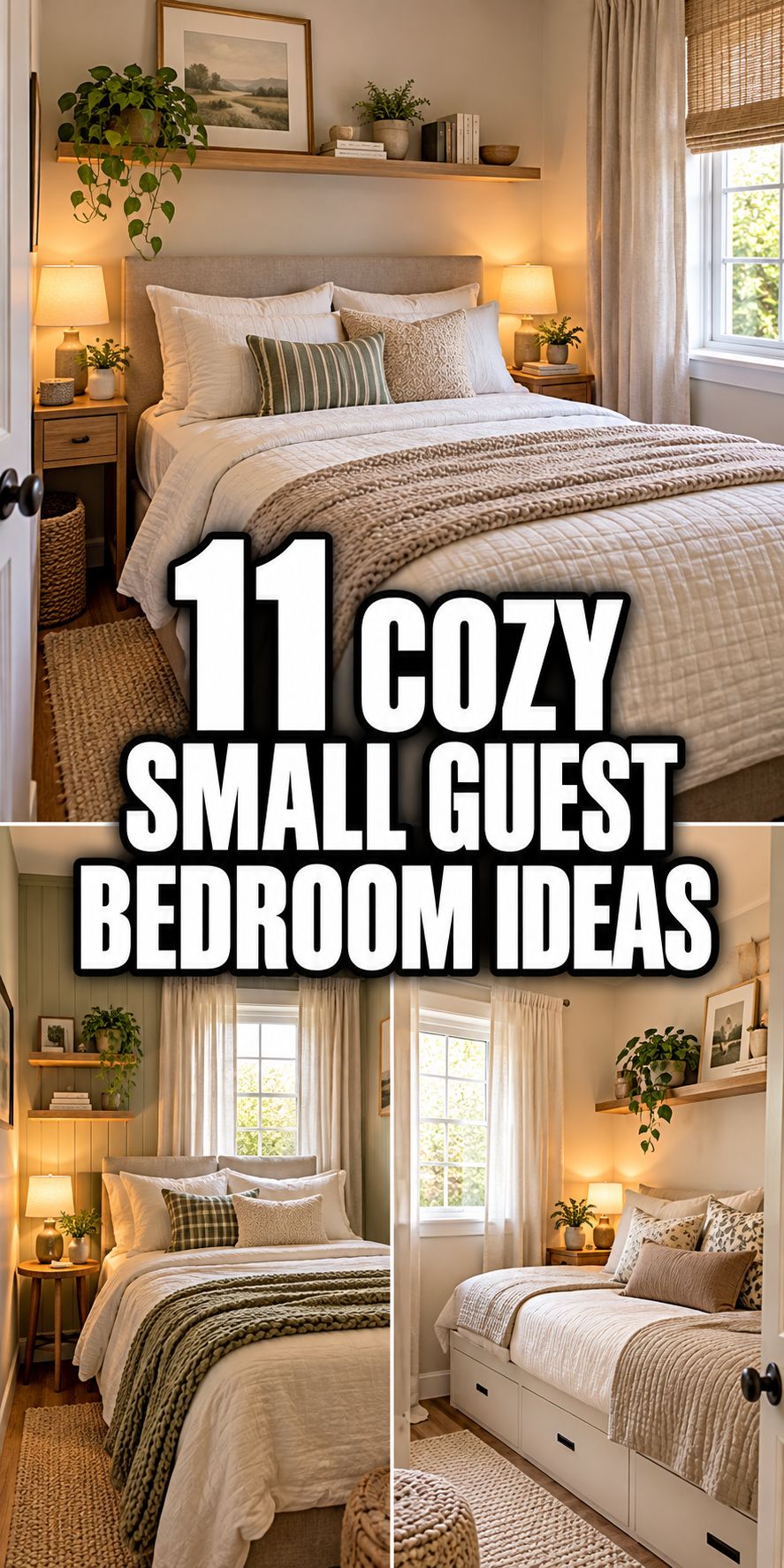 11 Small Guest Bedroom Ideas