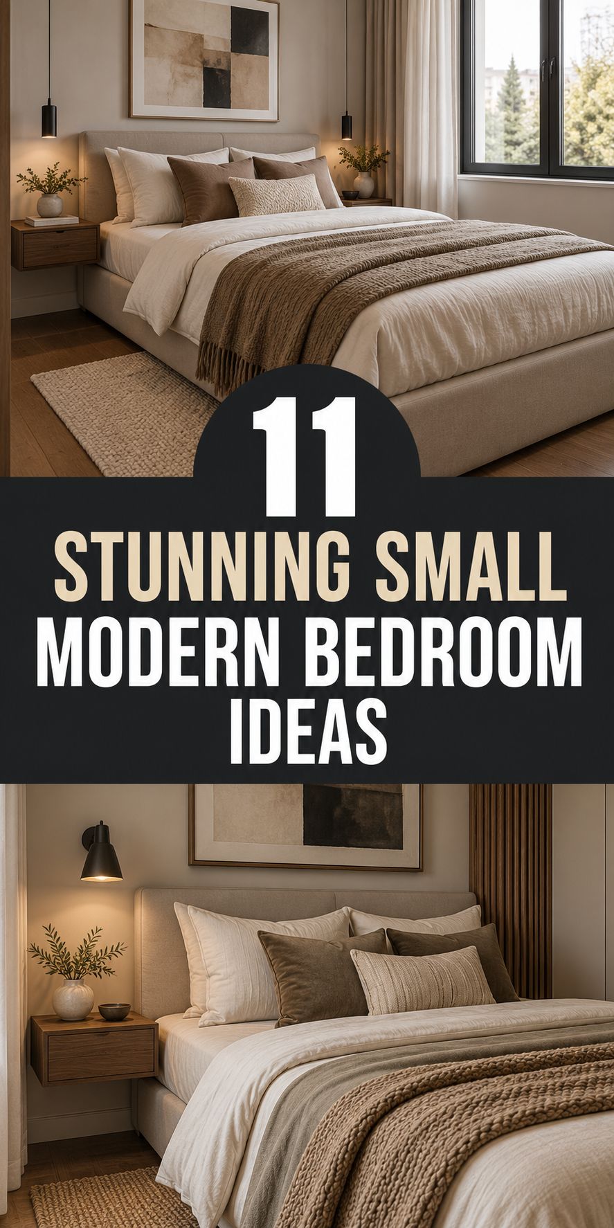 11 Stunning Small Modern Bedroom Ideas