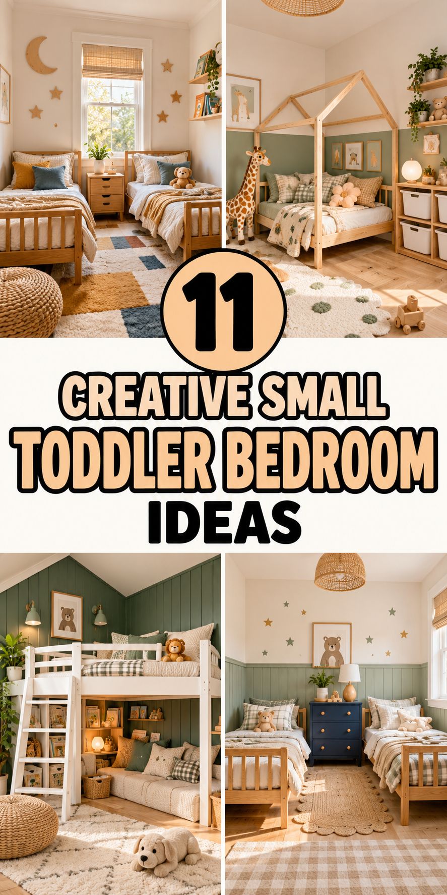 11 Creative Small Toddler Bedroom Ideas