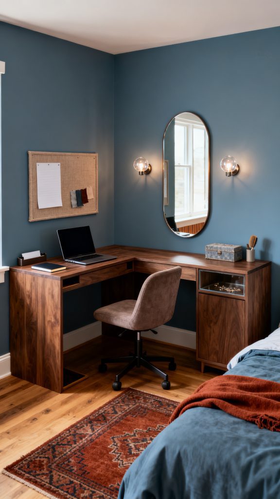 13 Bedroom Desk and Vanity Combo Ideas