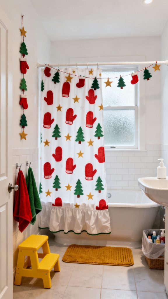 13 Festive Christmas Bathroom Decor Ideas