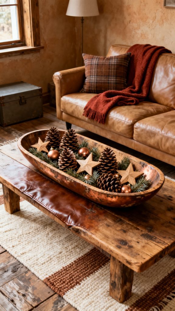 13 Festive Christmas Coffee Table Decor Ideas