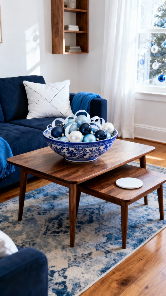 13 Festive Christmas Coffee Table Decor Ideas