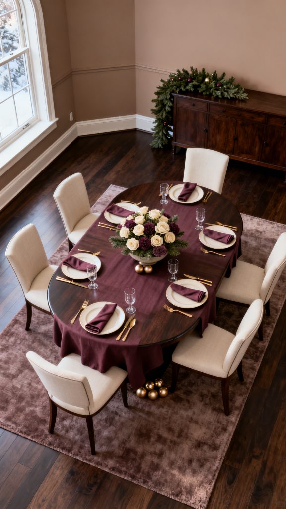 13 Elegant Christmas Dining Table Decor Ideas