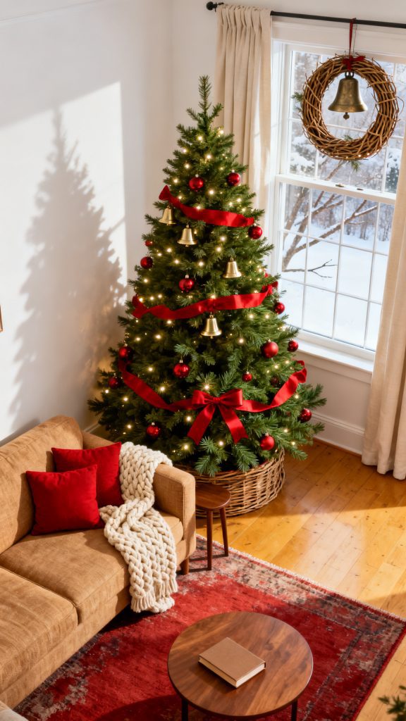 Make a Classic Tree Corner Feel Like Part of the Room