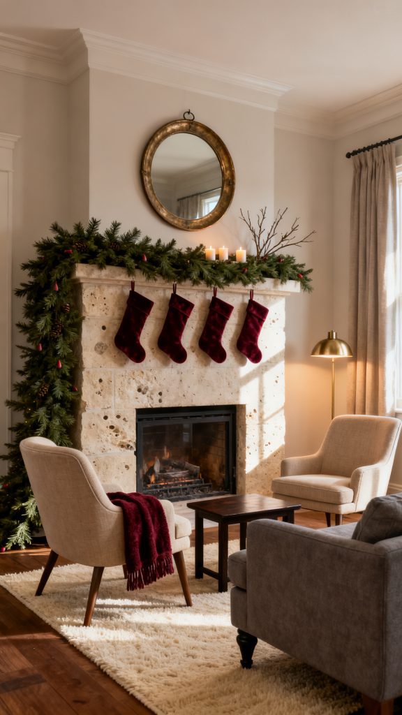 13 Cozy Christmas Living Room Decor Ideas