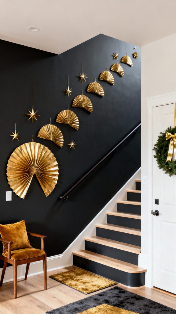 13 Beautiful Christmas Staircase Decor Ideas