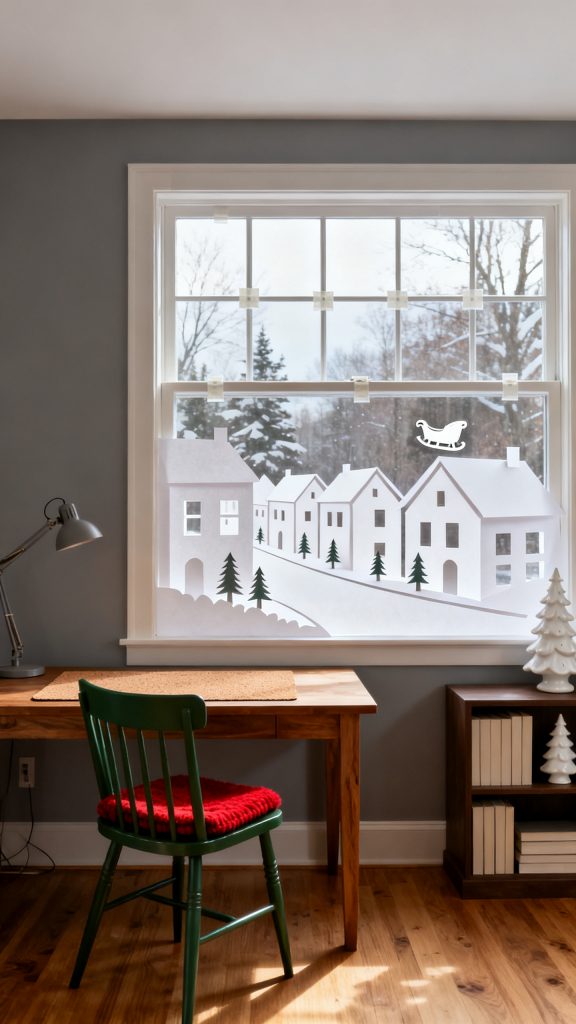13 Magical Christmas Window Decor Ideas