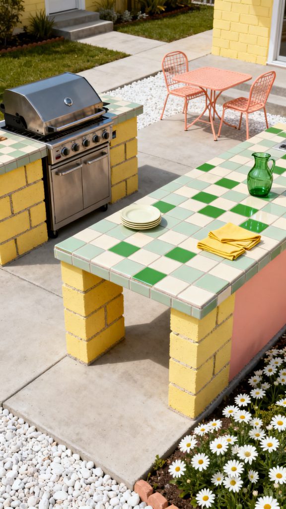 13 Cinder Block Outdoor Kitchen Ideas