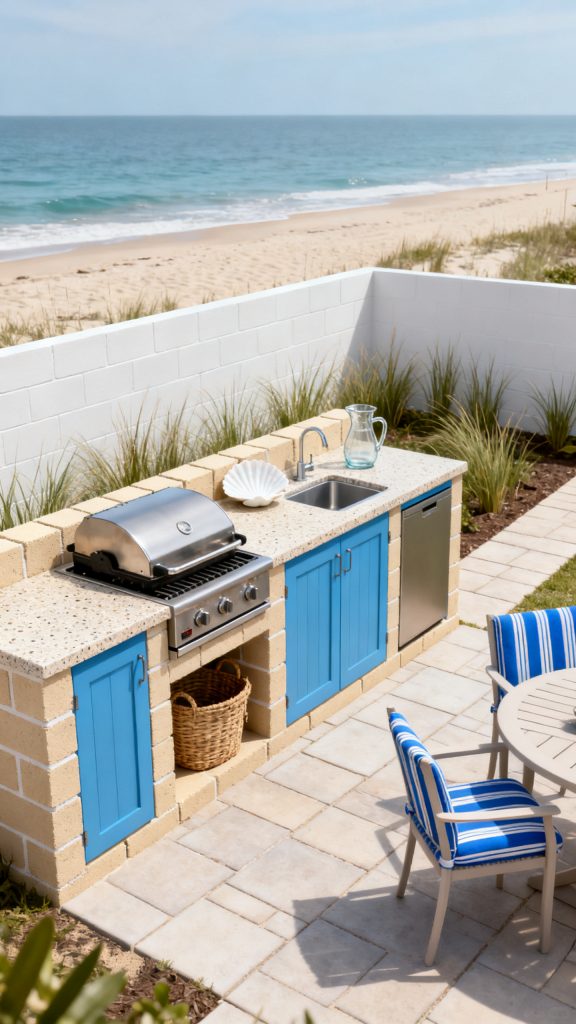 13 Cinder Block Outdoor Kitchen Ideas