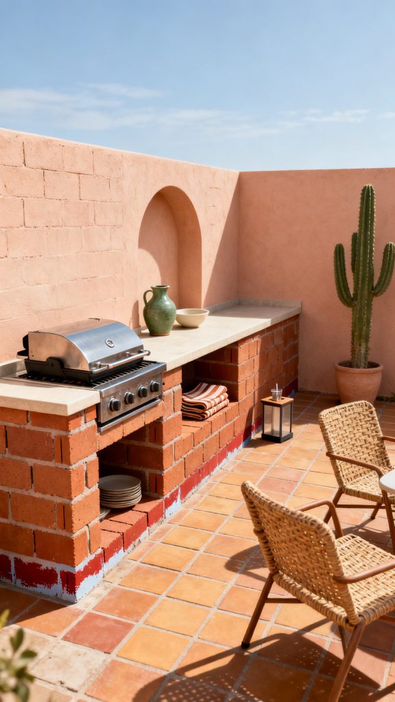 13 Cinder Block Outdoor Kitchen Ideas