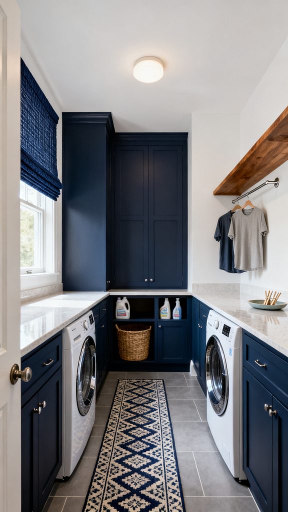 13 Cozy Dark Blue Home Decor Ideas for a Bold and Welcoming Home