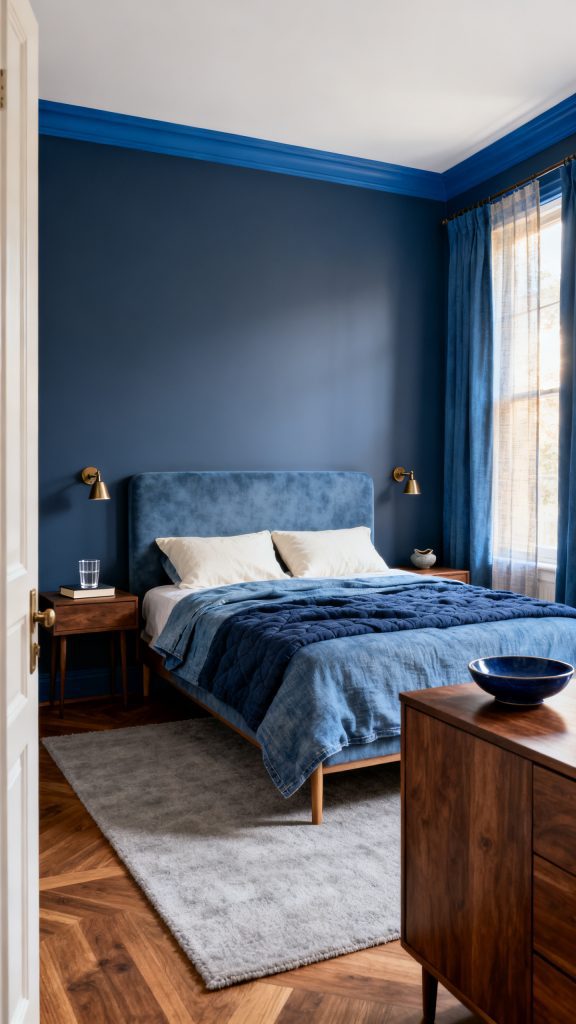 13 Cozy Dark Blue Home Decor Ideas for a Bold and Welcoming Home