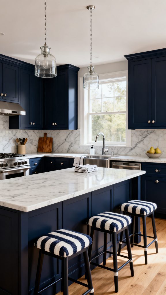 13 Cozy Dark Blue Home Decor Ideas for a Bold and Welcoming Home