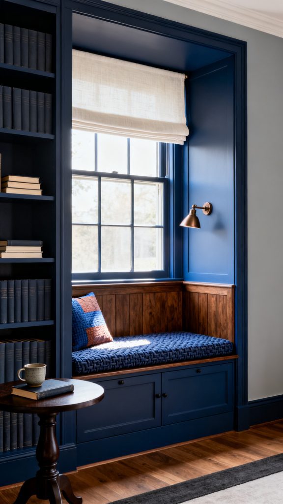 13 Cozy Dark Blue Home Decor Ideas for a Bold and Welcoming Home