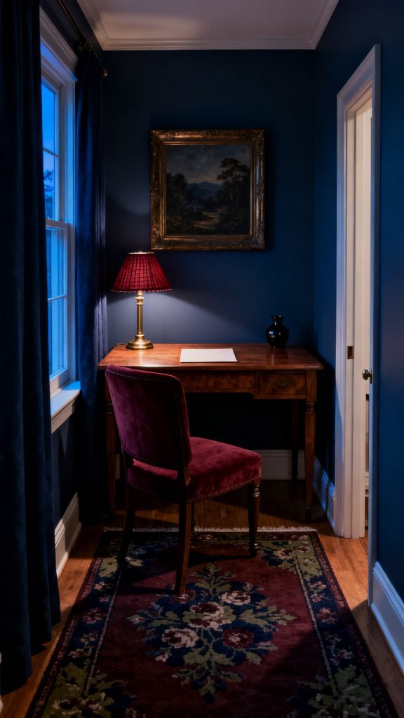 13 Beautiful Dark Romantic Home Decor Ideas for Rich Color and Soft Lighting