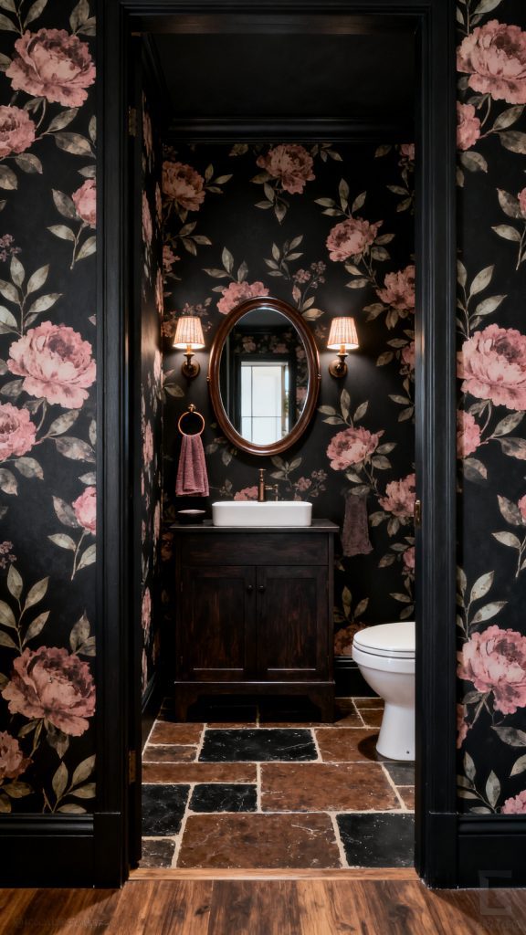 13 Beautiful Dark Romantic Home Decor Ideas for Rich Color and Soft Lighting