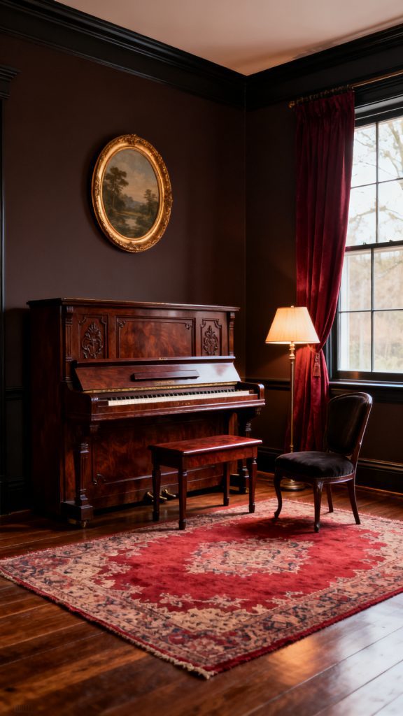 13 Inspiring Dark Victorian Home Decor Ideas for Detailed Rooms with Character