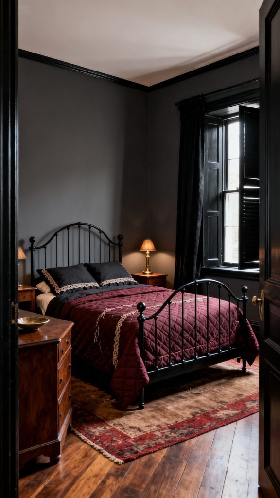 13 Inspiring Dark Victorian Home Decor Ideas for Detailed Rooms with Character