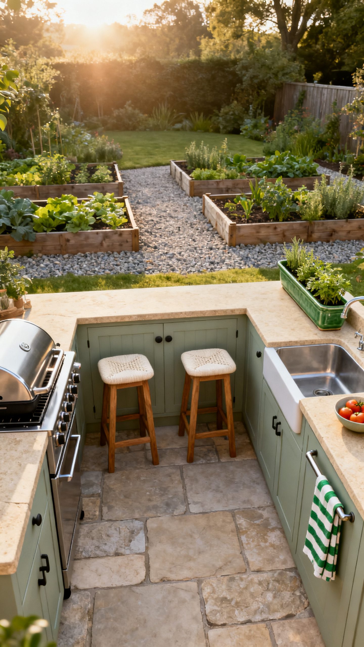 13 Farmhouse Outdoor Kitchen Ideas