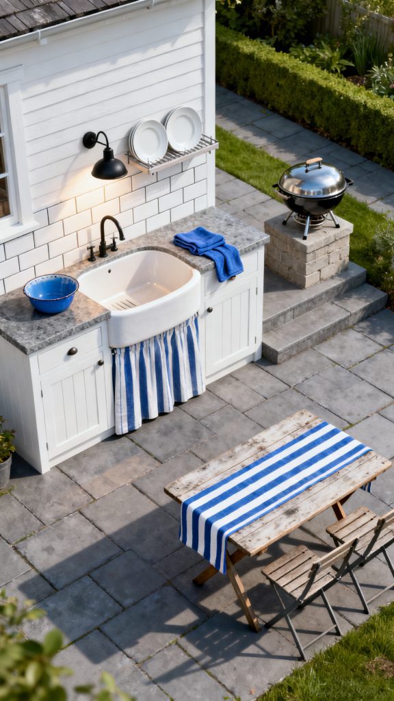 13 Farmhouse Outdoor Kitchen Ideas